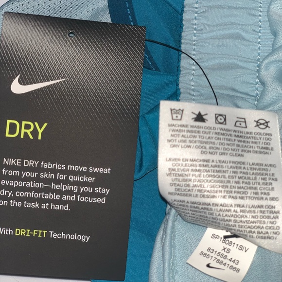 Nike Women's Dry Tempo Running Shorts 831558-443 - Picture 4 of 4